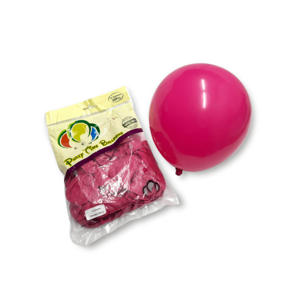 50-Pieces Standard Berry Latex Balloon 10″