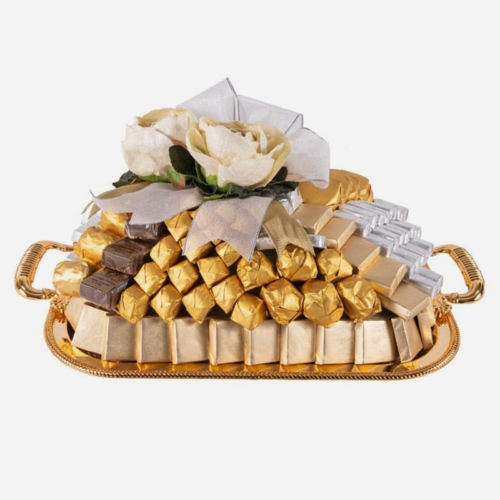 Belgian Chocolate Golden Tray