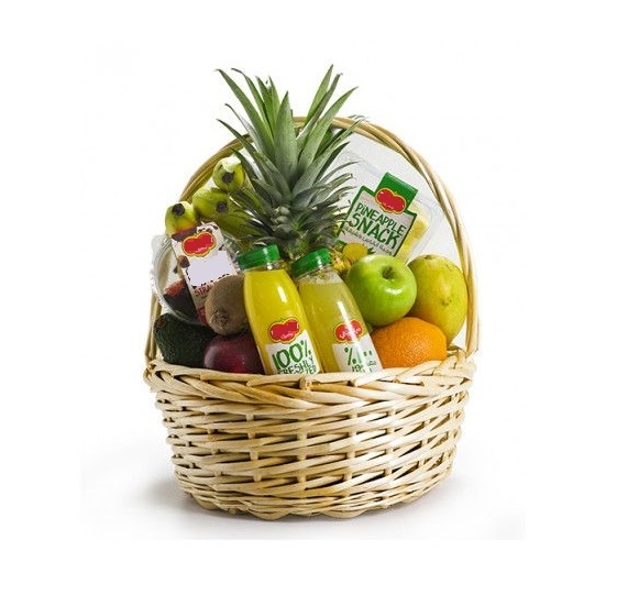 Fresh Fruit with Juice Basket