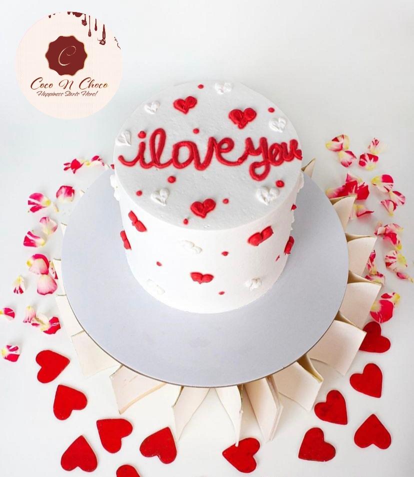 3D Love cake