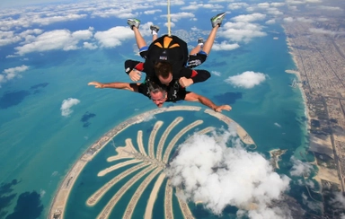 Tandem Skydive At The Palm Dubai